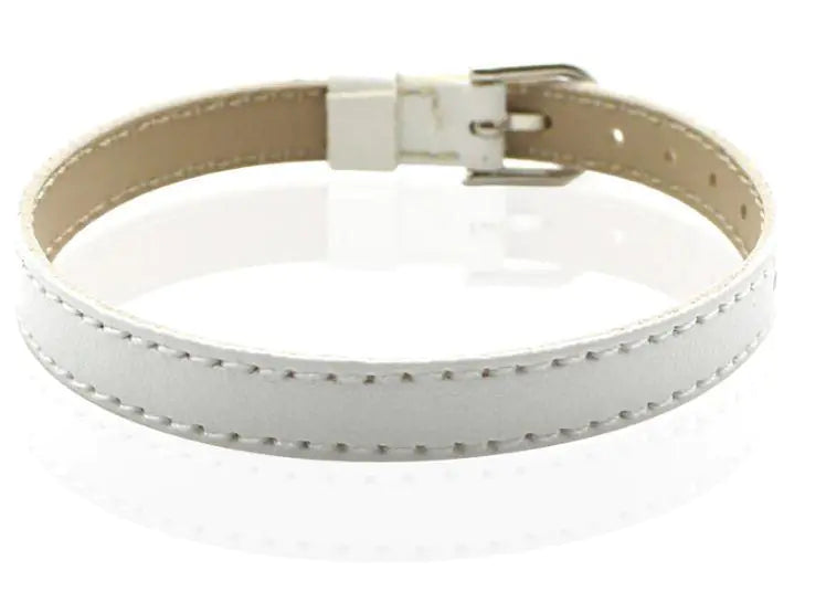 Genuine Leather Slider Bracelet