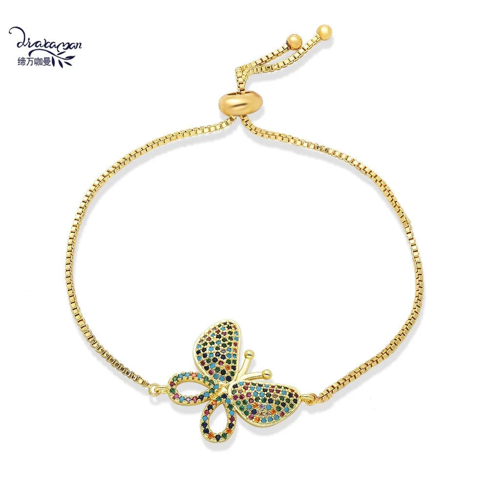 Butterfly Charm Bracelet