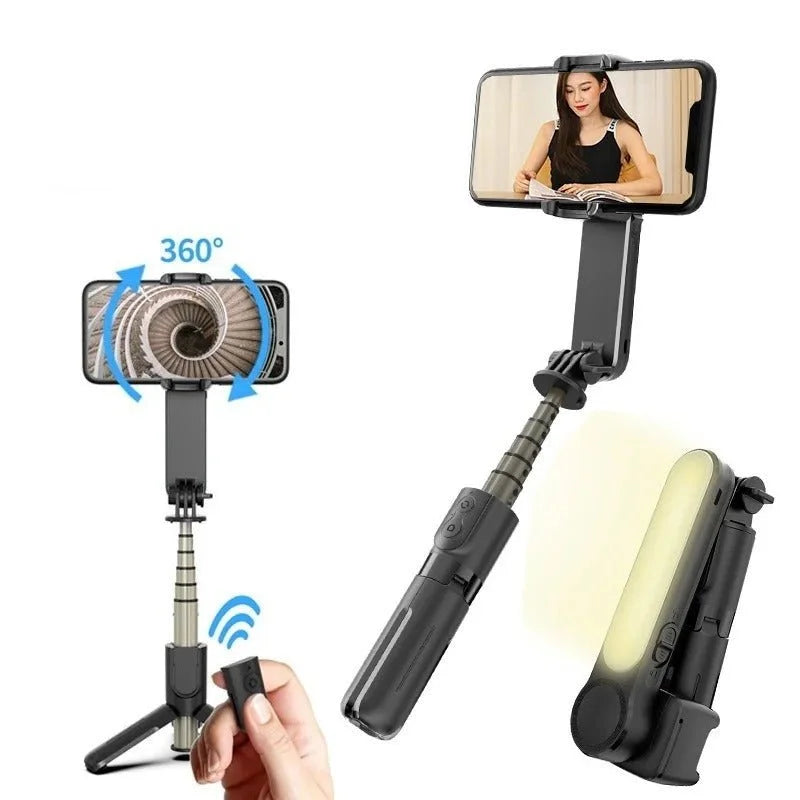 Selfie Stick Gimbal Tripod