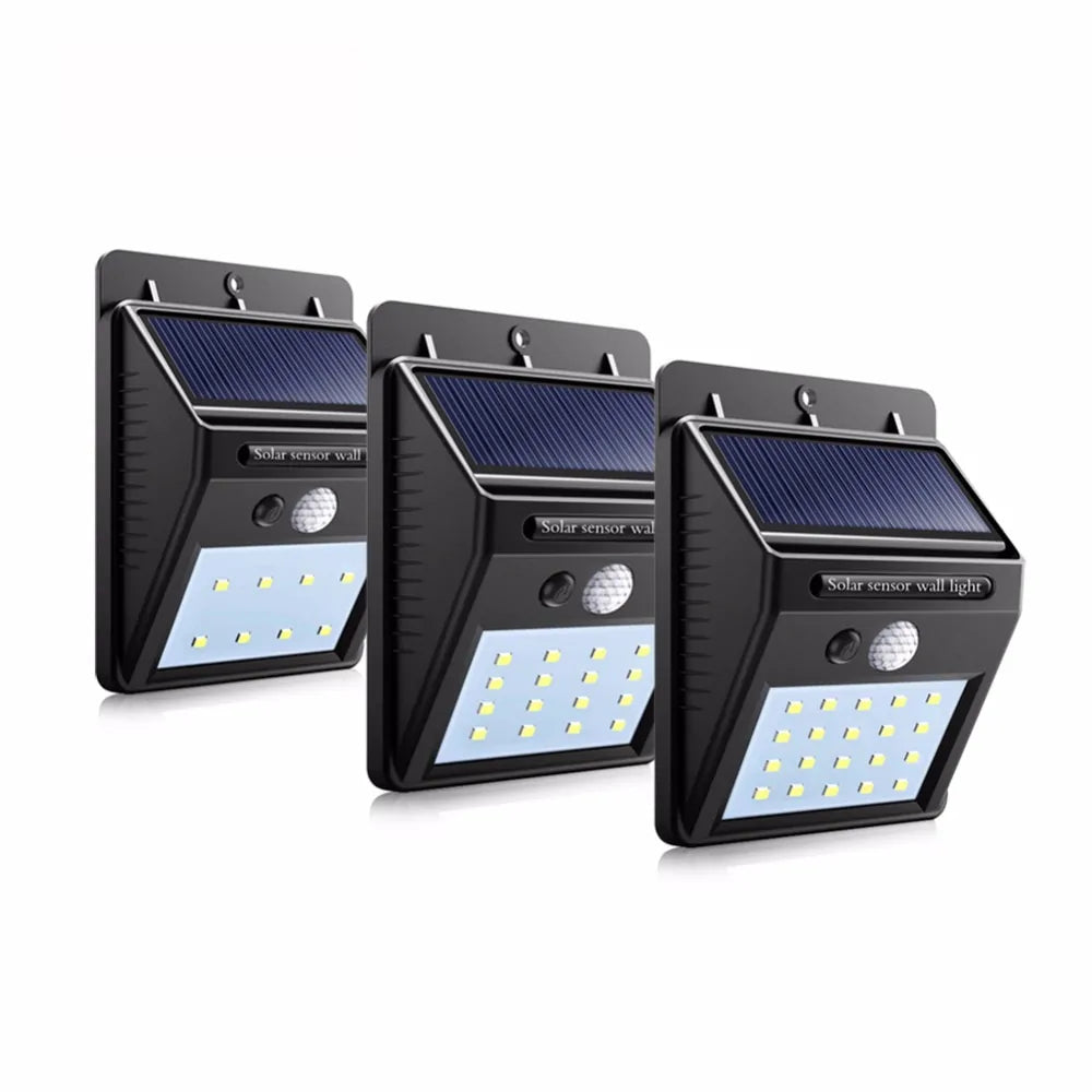 Solar Sensor Waterproof Garden Wall Light