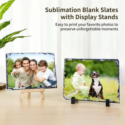 Sublimation Blank Slates Customized Photo