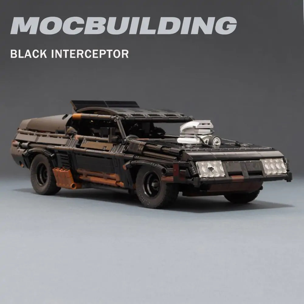 MOC-35846 Black Interceptor Car