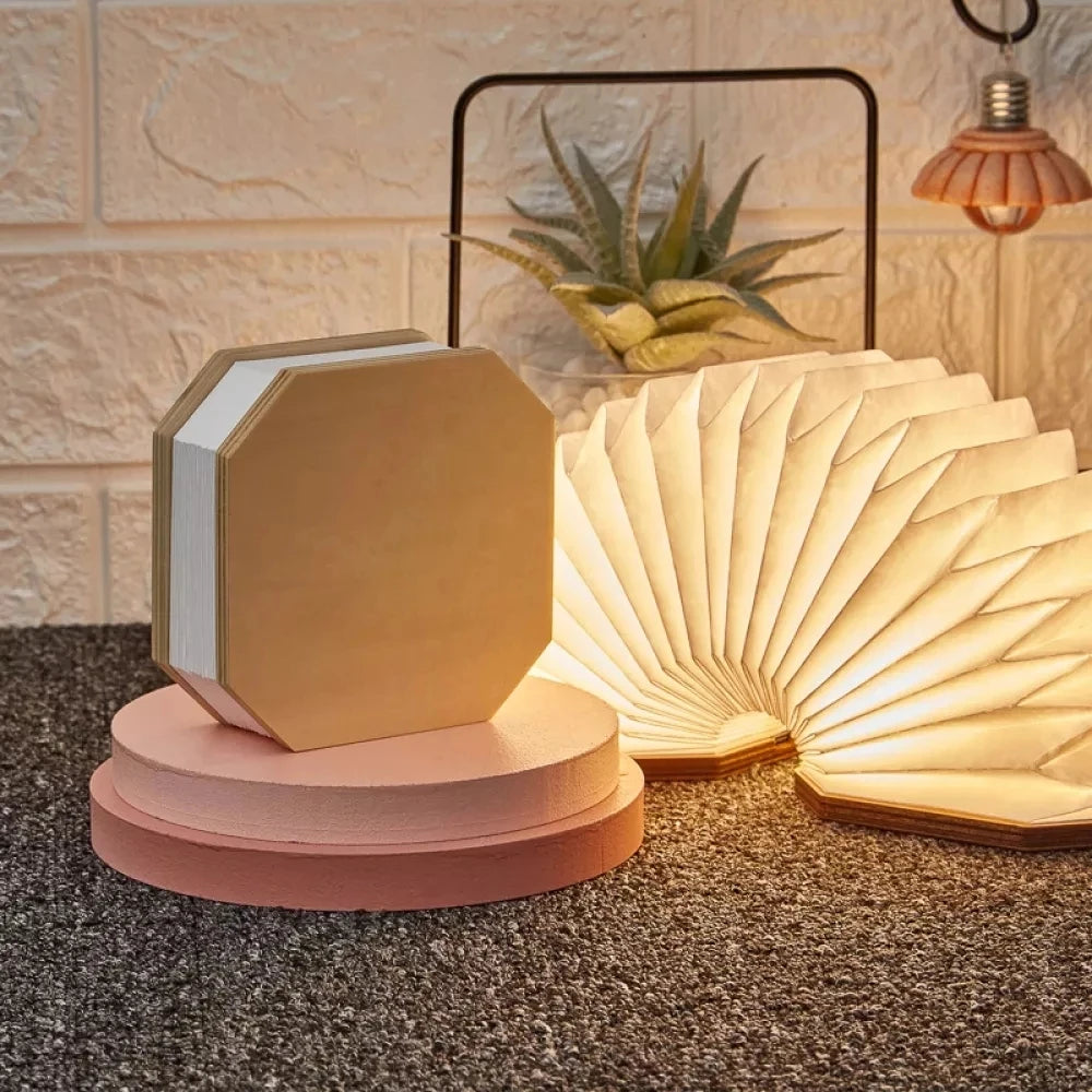 Table Lamp Folding Accordion