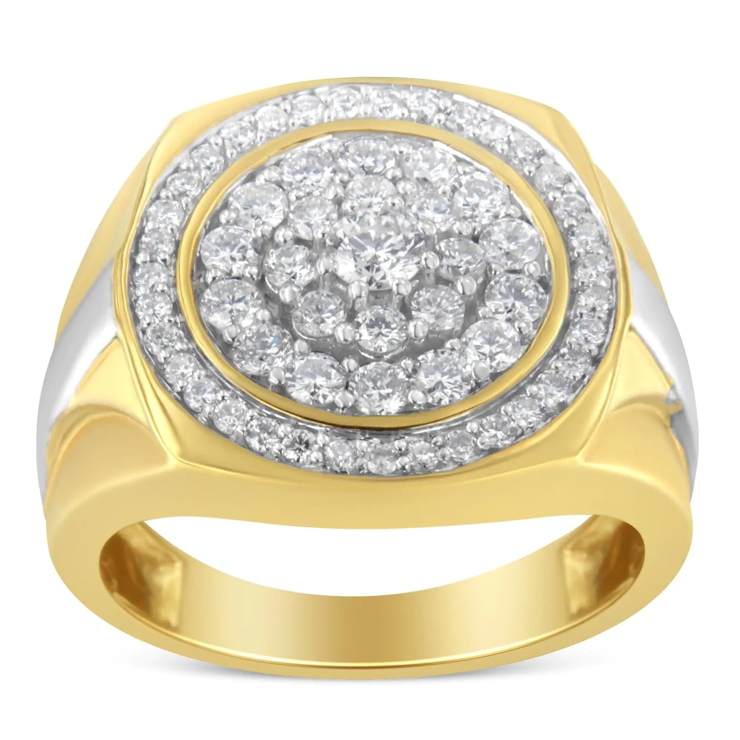 14K Yellow Gold Round-Cut Diamond Ring (1 1/2 cttw, H-I Color, SI2-I1 Clarity)