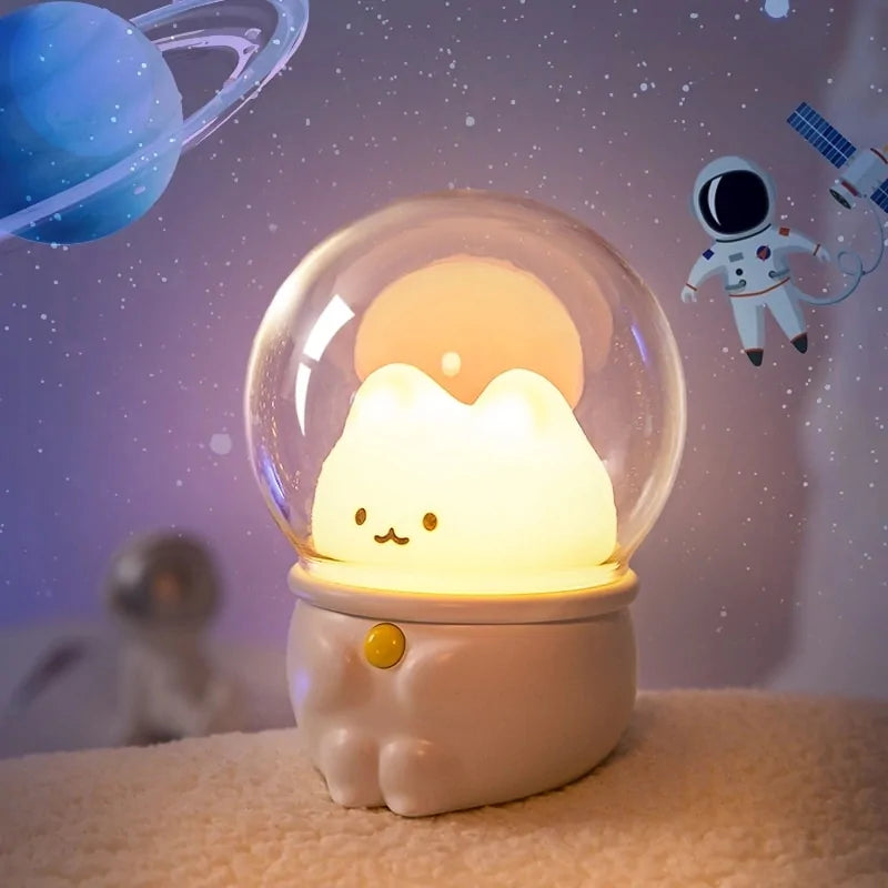 Space Capsule Rabbit Lamp