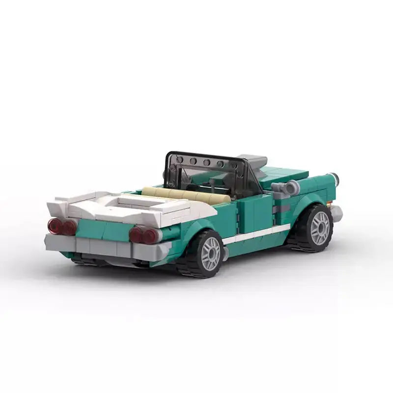 Vintage Car Blocks Bricks Toys