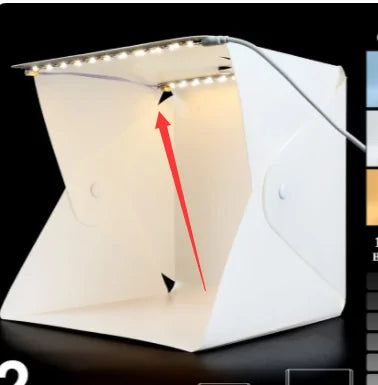 Portable Photography Photo Studio LED Light Box