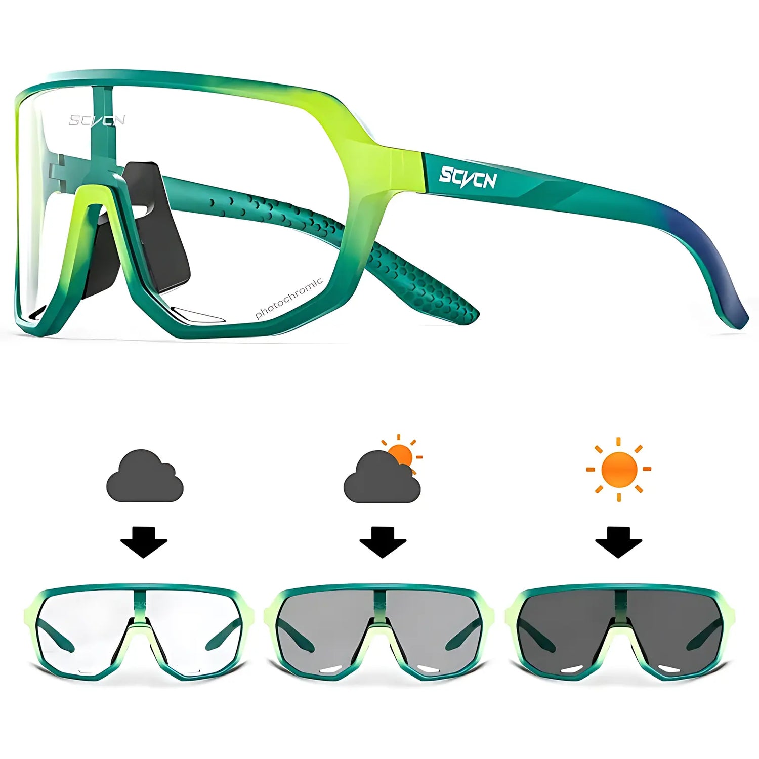 Photochromic All-Sport Sunglasses