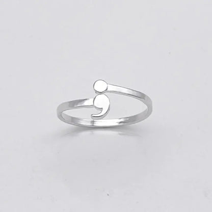 Semicolon Ring