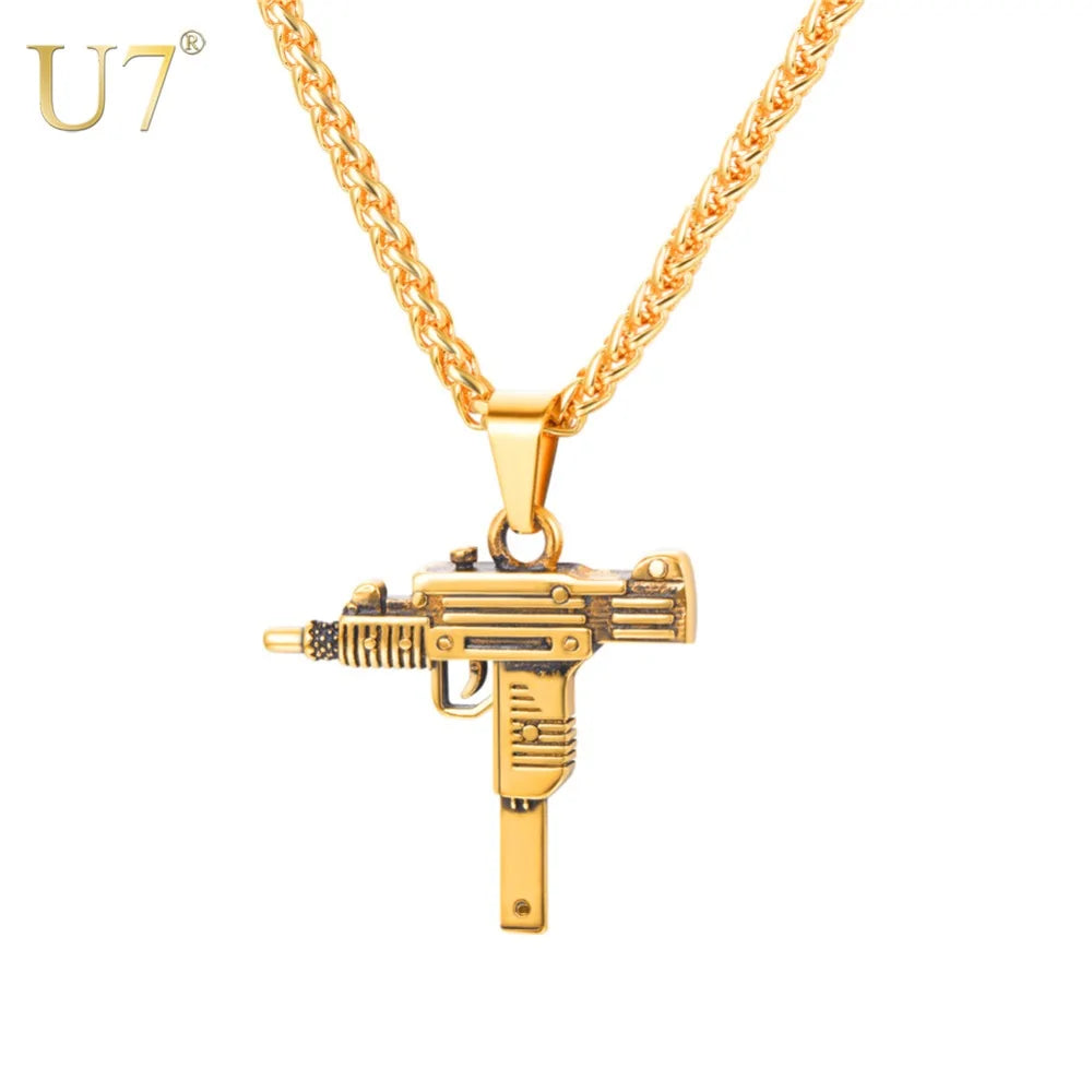 Gun Necklace