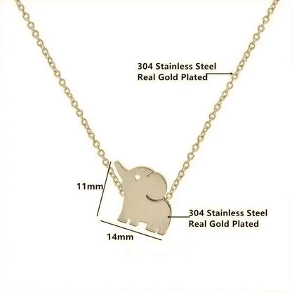 Cute Baby Elephant Necklace