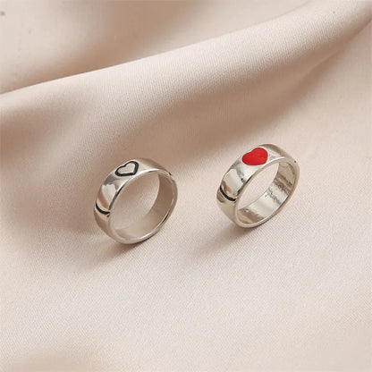 Heart-Shape Couple Ring