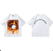 T-shirt Streetwear Fire Flame Burning