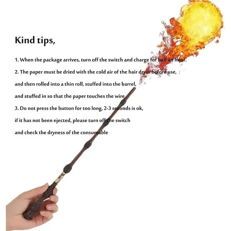 Fire-breathing Magic Wand Toy