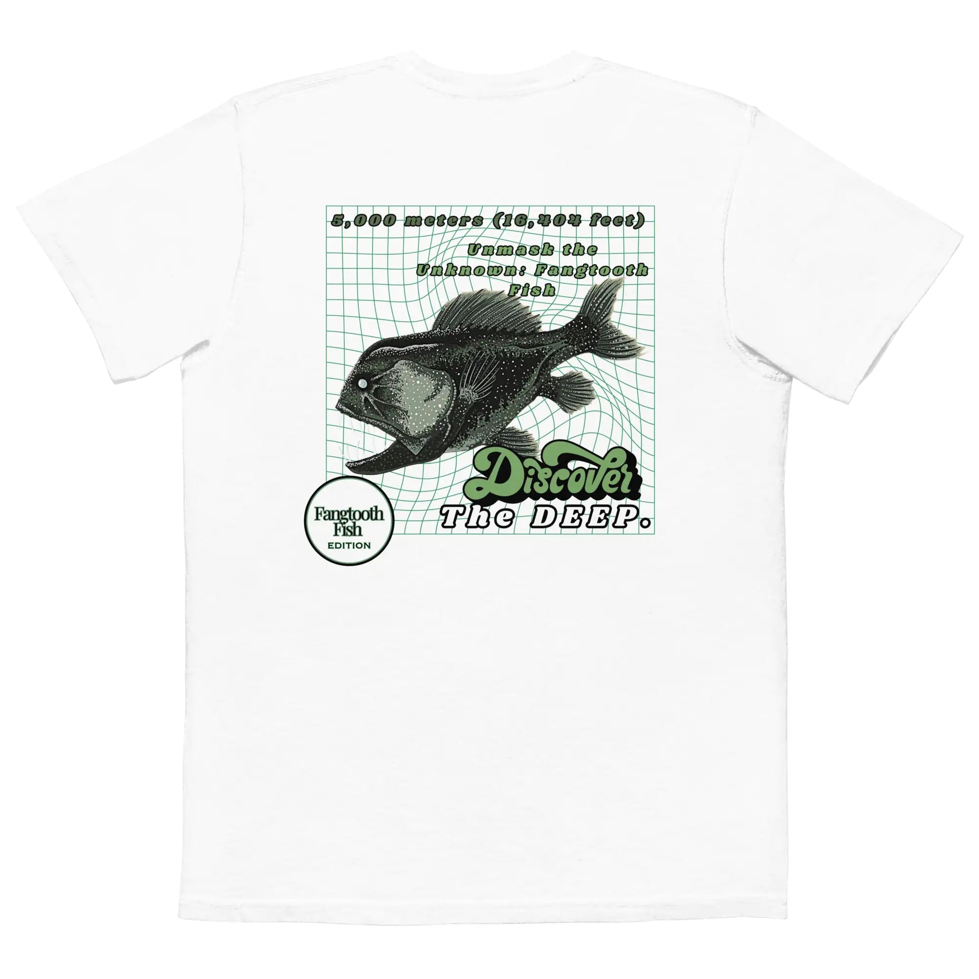 Discover the Deep Anglerfish Pocket T-shirt