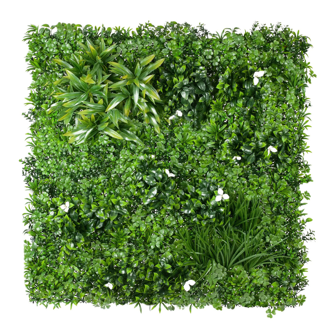 White Oasis Artificial Vertical Garden 40&quot; x 40&quot; 11SQ FT