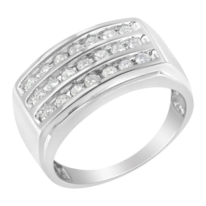 14K White Gold Men&