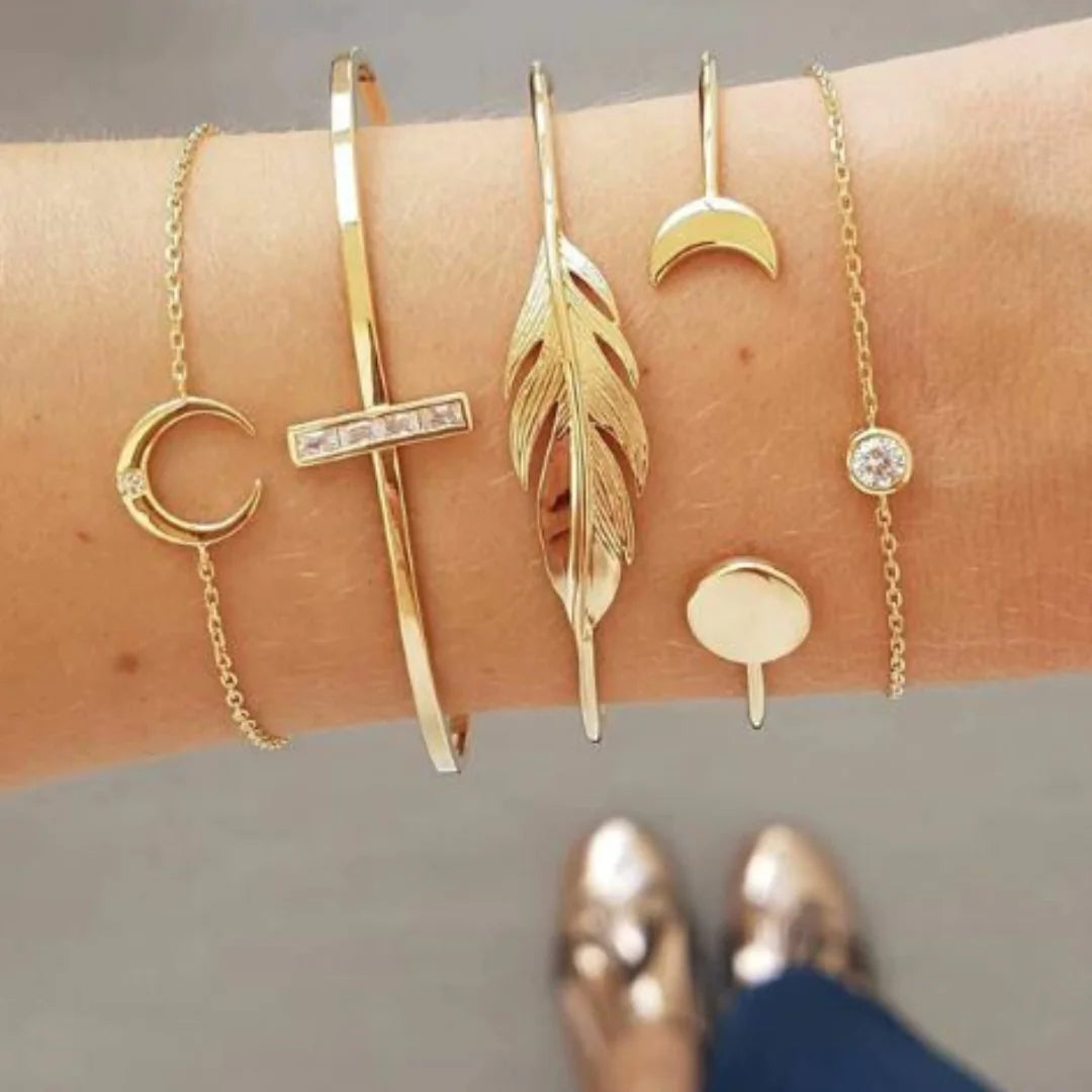 Stacked Bracelet Set 