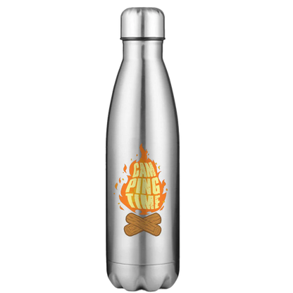 Camp Fire Stainless Steel Water Bottle