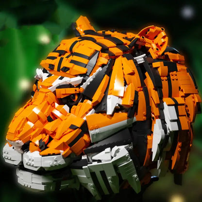 Tiger Head Building Blocks