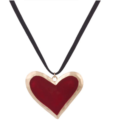 Red Heart Necklace