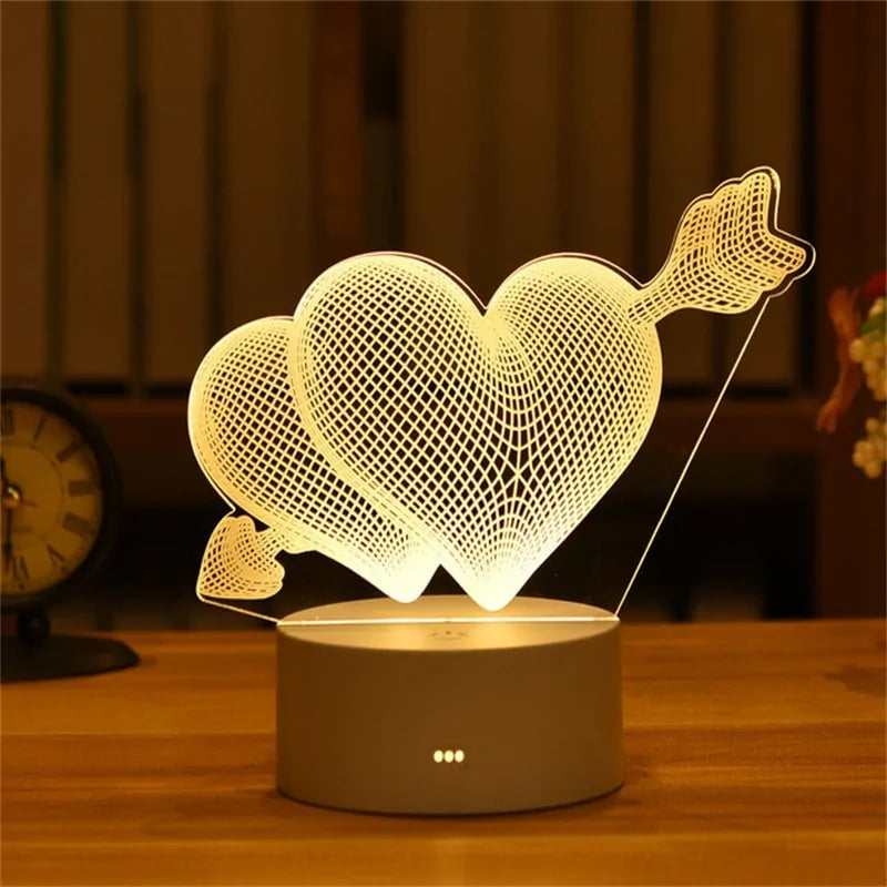 Romantic 3D Lamp