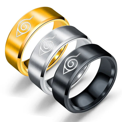 Hokage Titanium Steel Ring