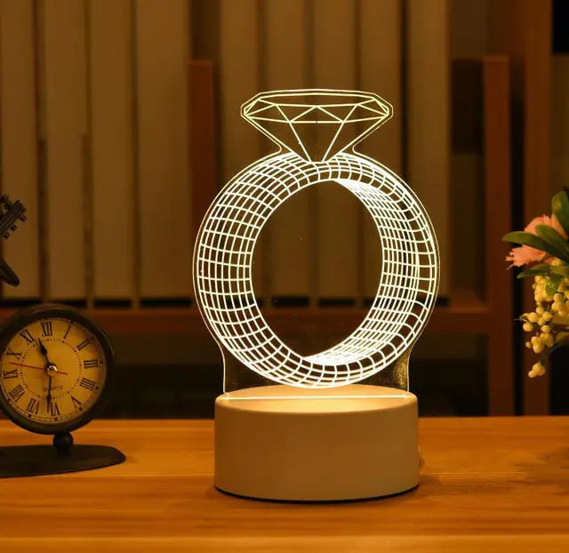 3D Acrylic Led Lamp