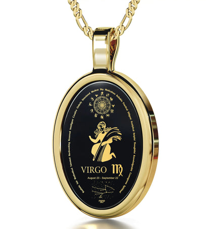 Virgo Zodiac Necklace