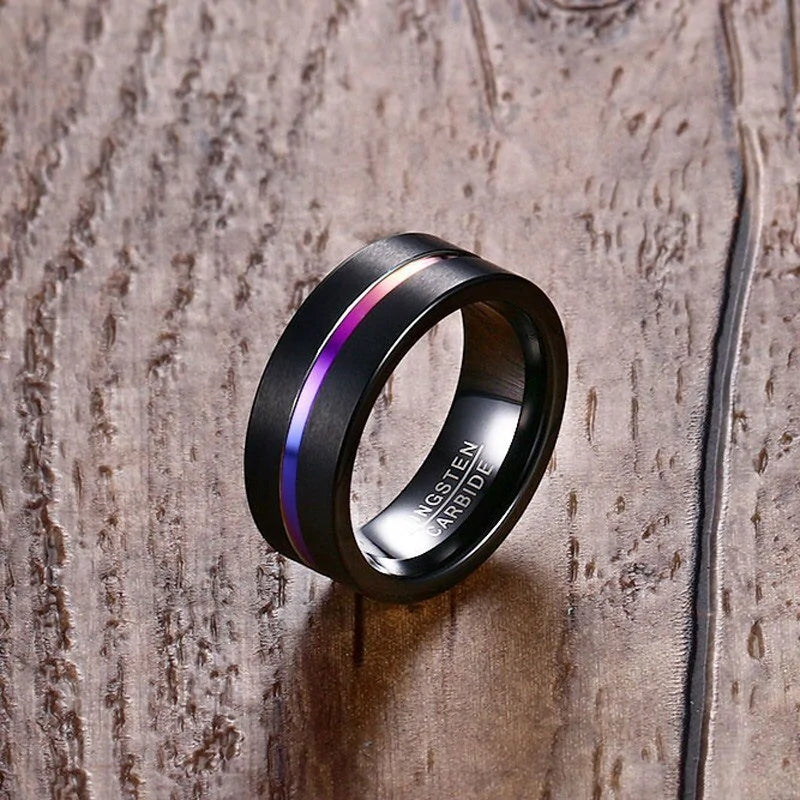 Black Tungsten Ring