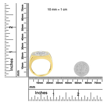 14K Yellow Gold Round-Cut Diamond Ring (1 1/2 cttw, H-I Color, SI2-I1 Clarity)