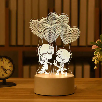 Luminart Acrylic LED Lamp