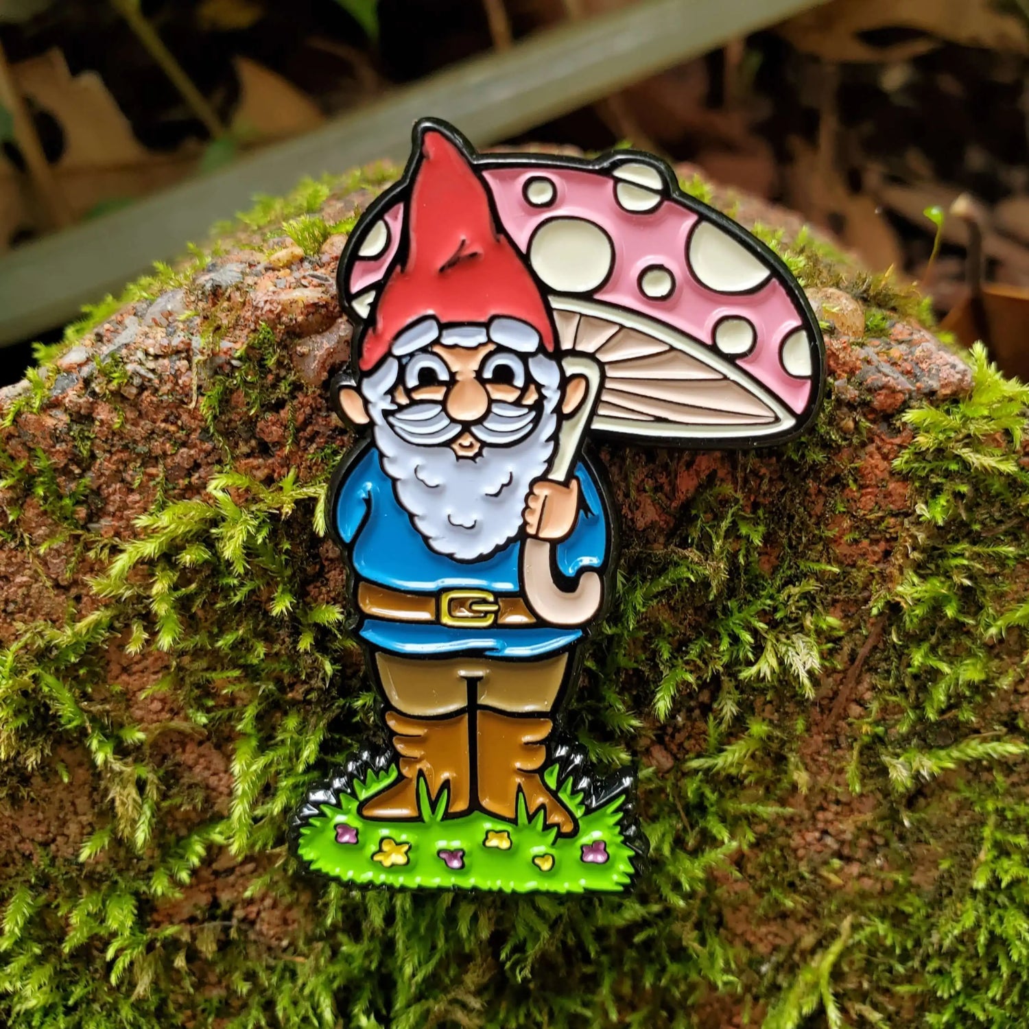 Garden Gnome Pin