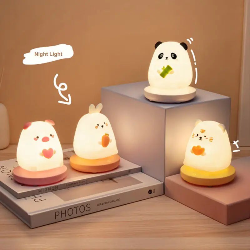 Adorable Cartoon Touch Lamp