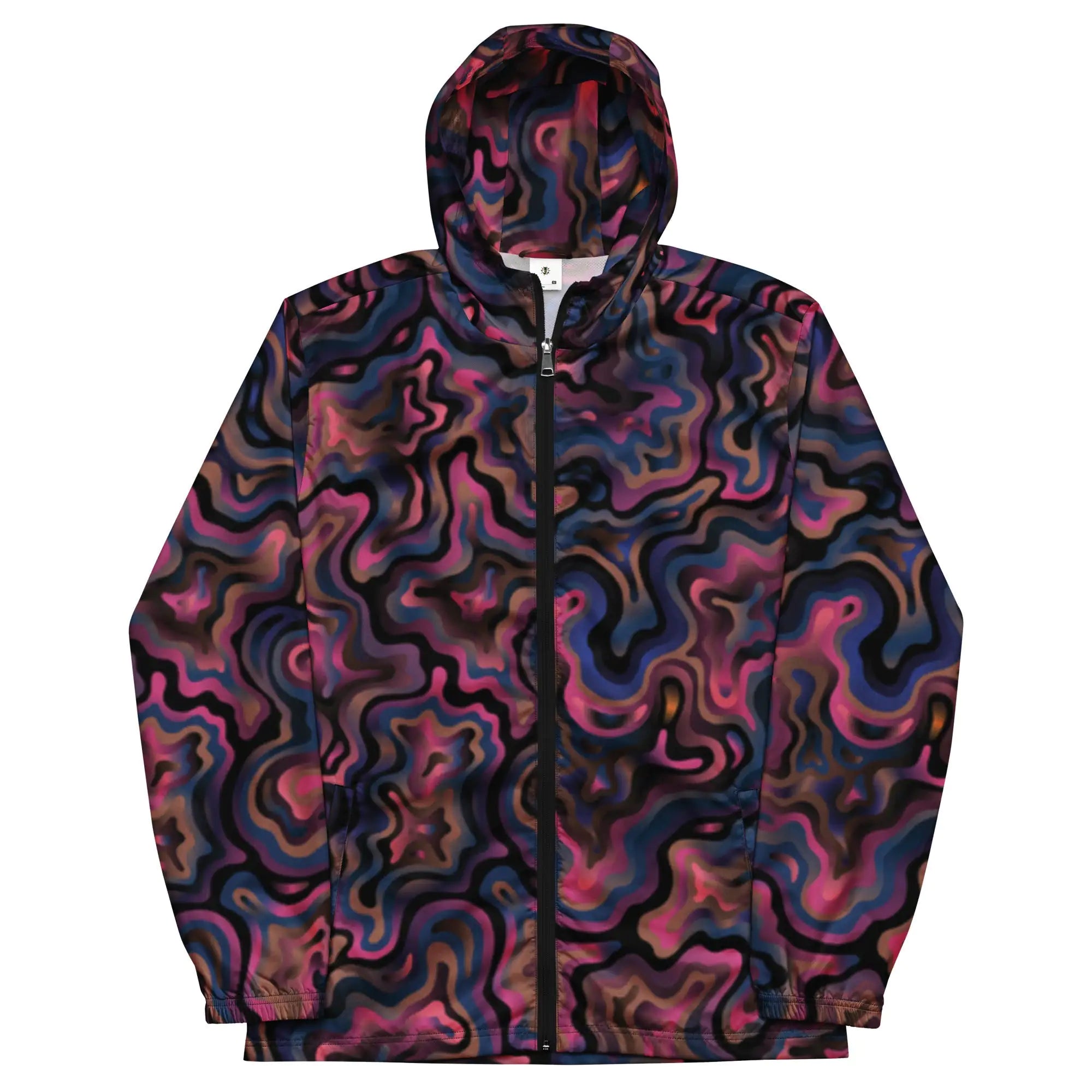 Men’s Tropical Florescent Windbreaker