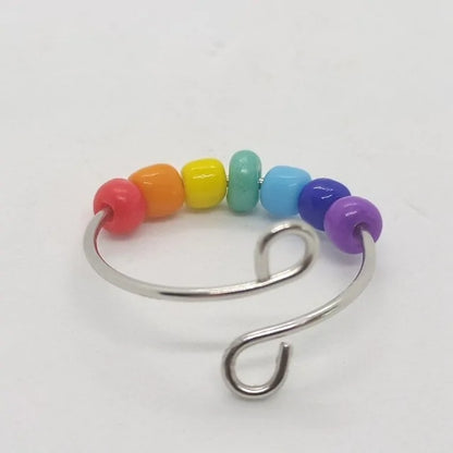 Rotatable Fidget Anxiety Ring