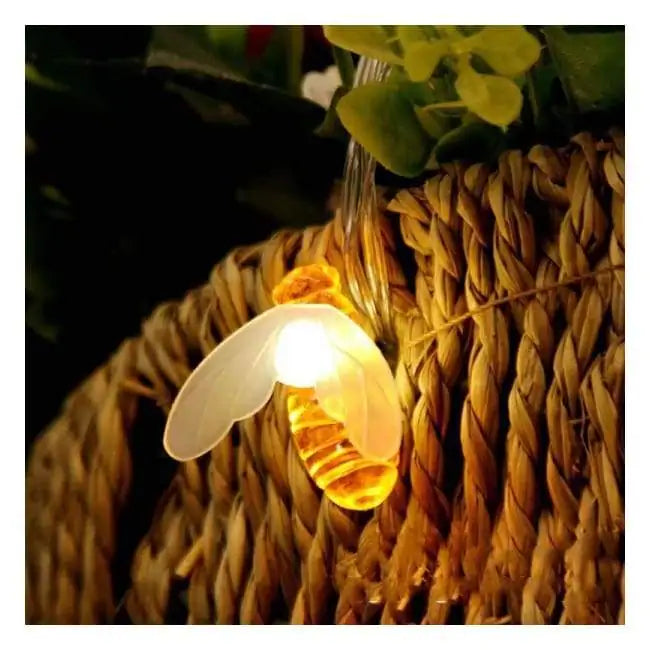 Honey Bee Solar Garden Lights