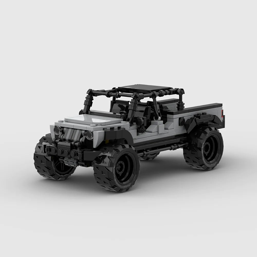 Off-Road Jeep Gladiator: Racing Champion Blocks