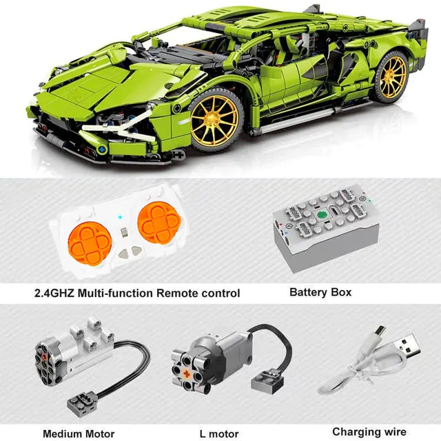 Sports Car Building Blocks