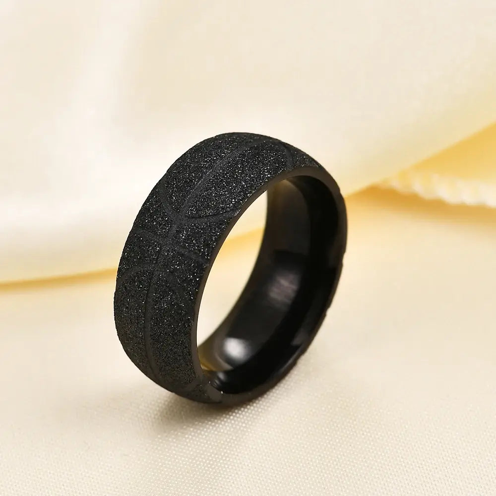 Matte Stainless Steel Basketball Ring