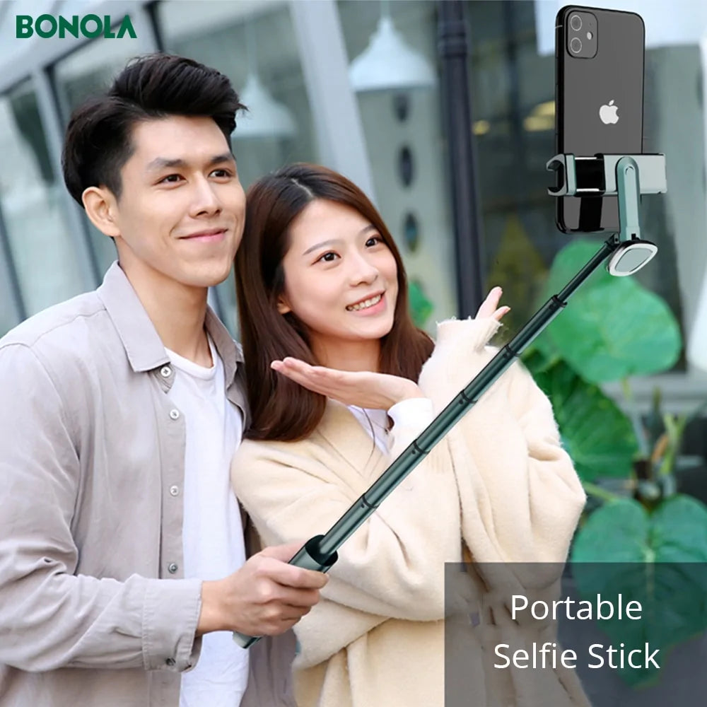 Portable Integrated Tripod Selfie Stick