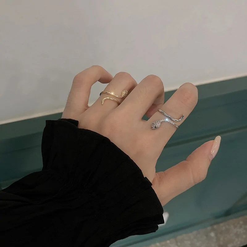 Snake Shape Open Ring