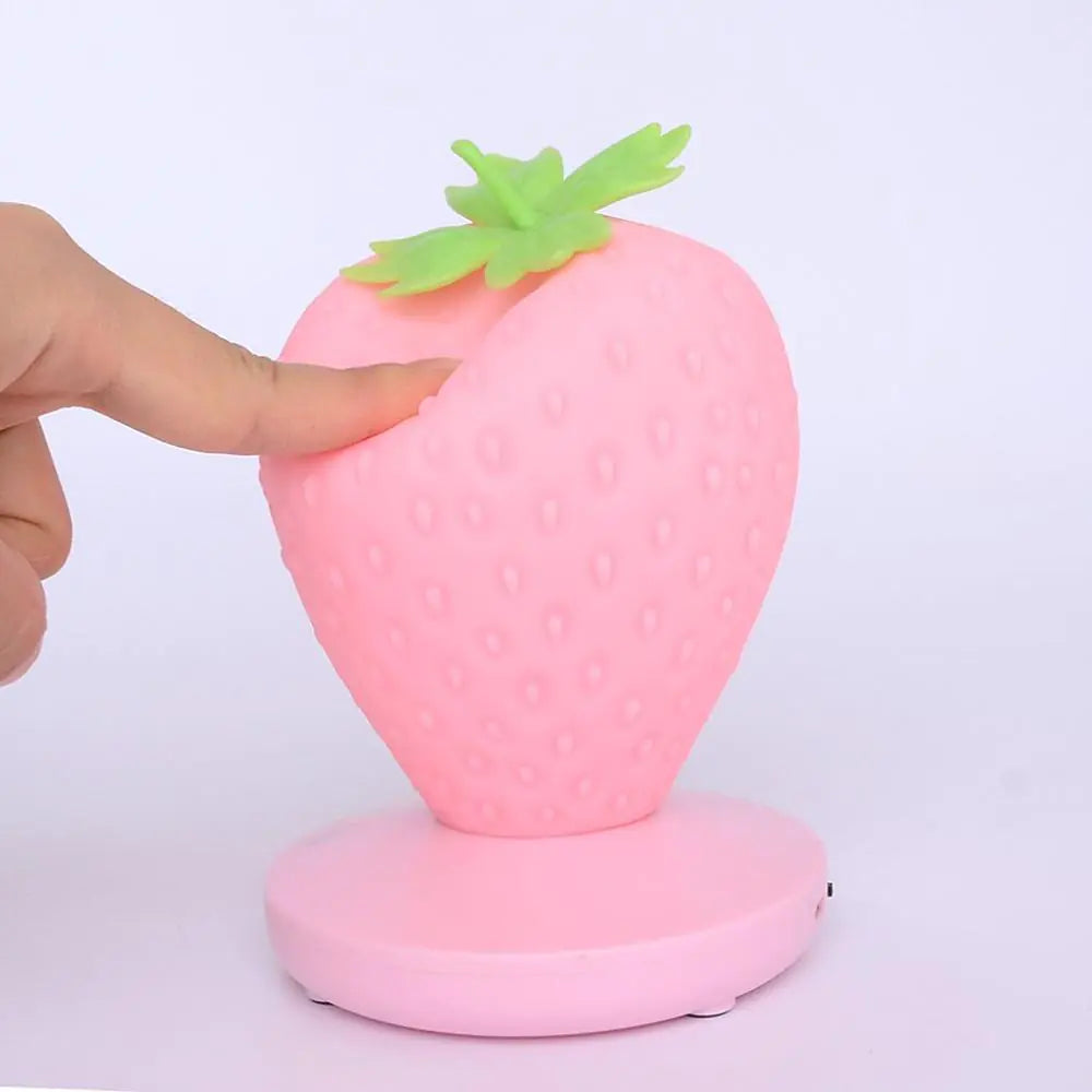 Cute LED Strawberry Lamp