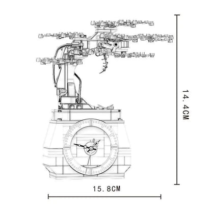 Bonsai Clock Building Blocks