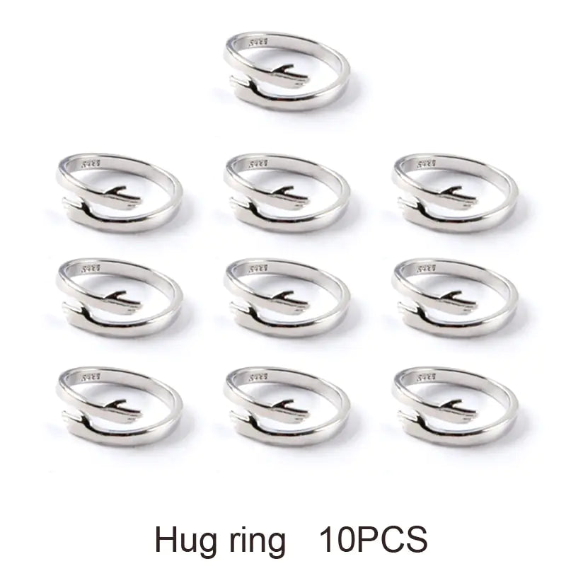 Silver Hug Ring