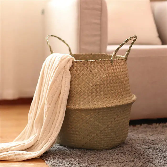 Rattan Woven Garden Basket