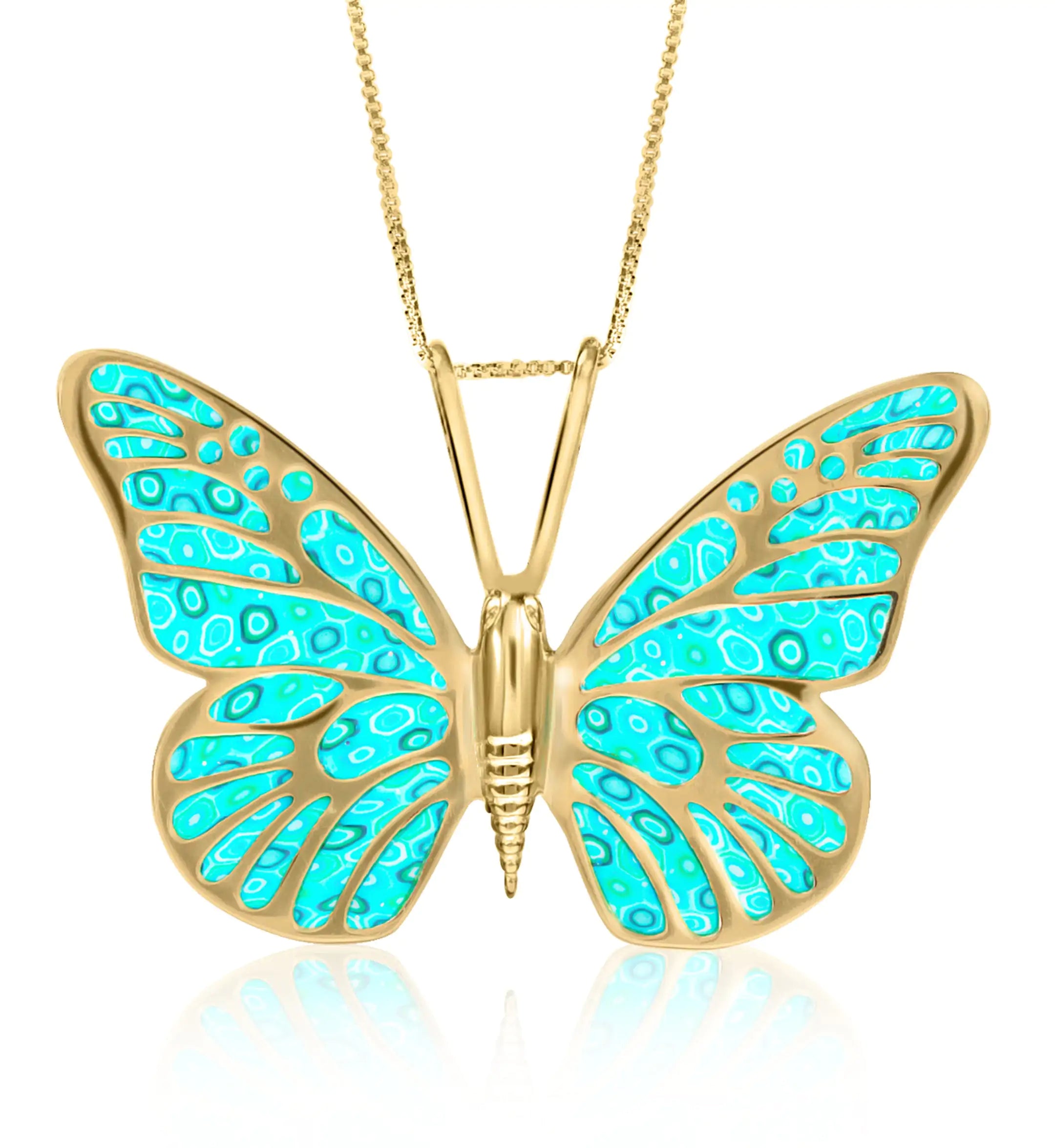 Handcrafted Butterfly Necklace