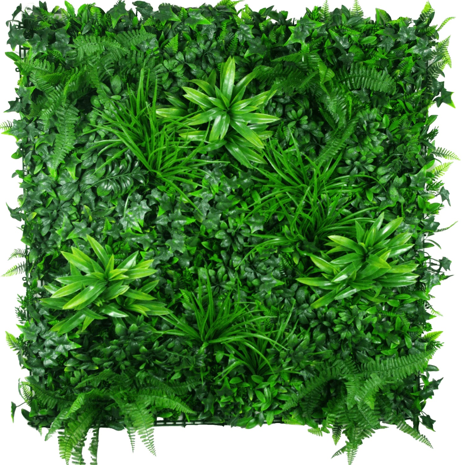 Sample Panel of Green Tropics Artificial Vertical Garden (Small Sample) UV Resistant