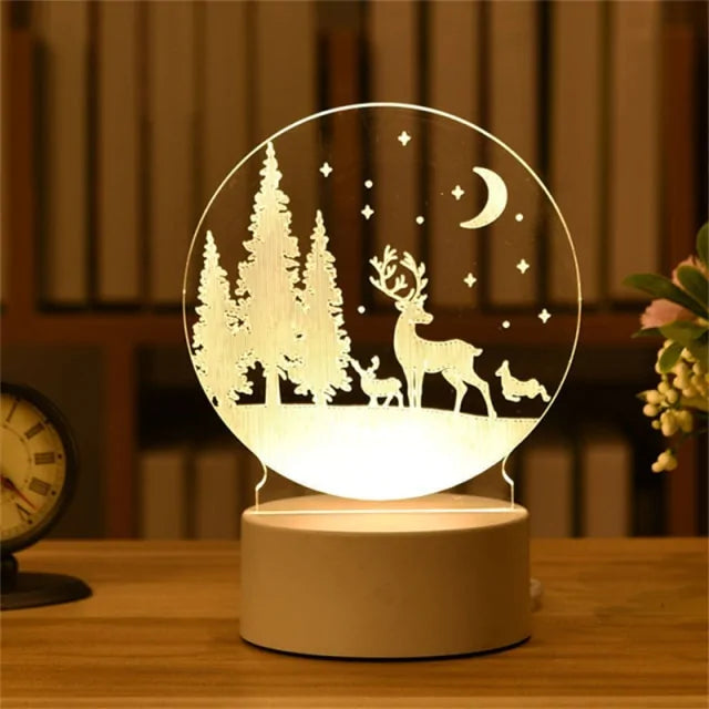 Romantic 3D Lamp