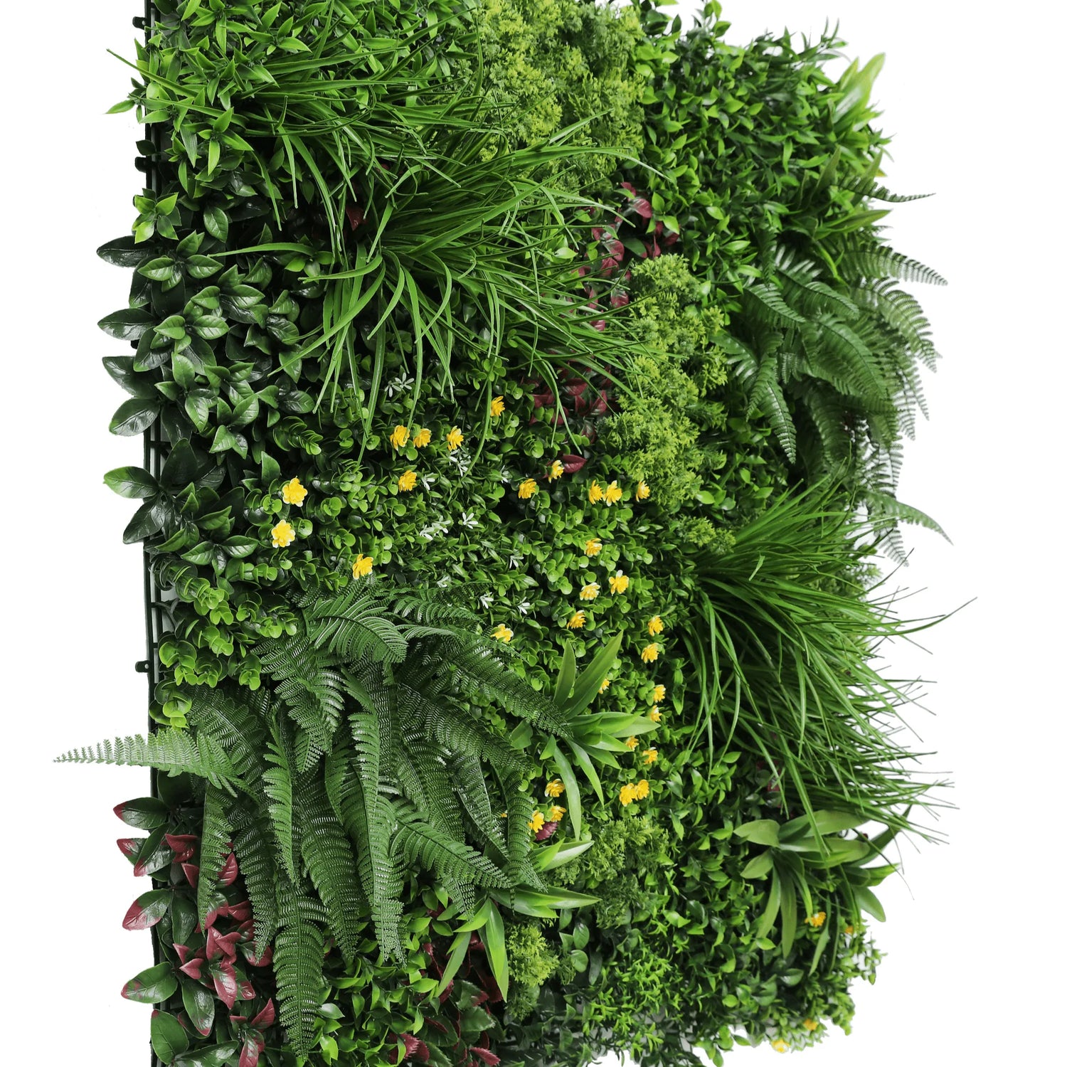 Country Fern Artificial Vertical Garden 40&quot; x 40&quot; 11SQ FT UV Resistant